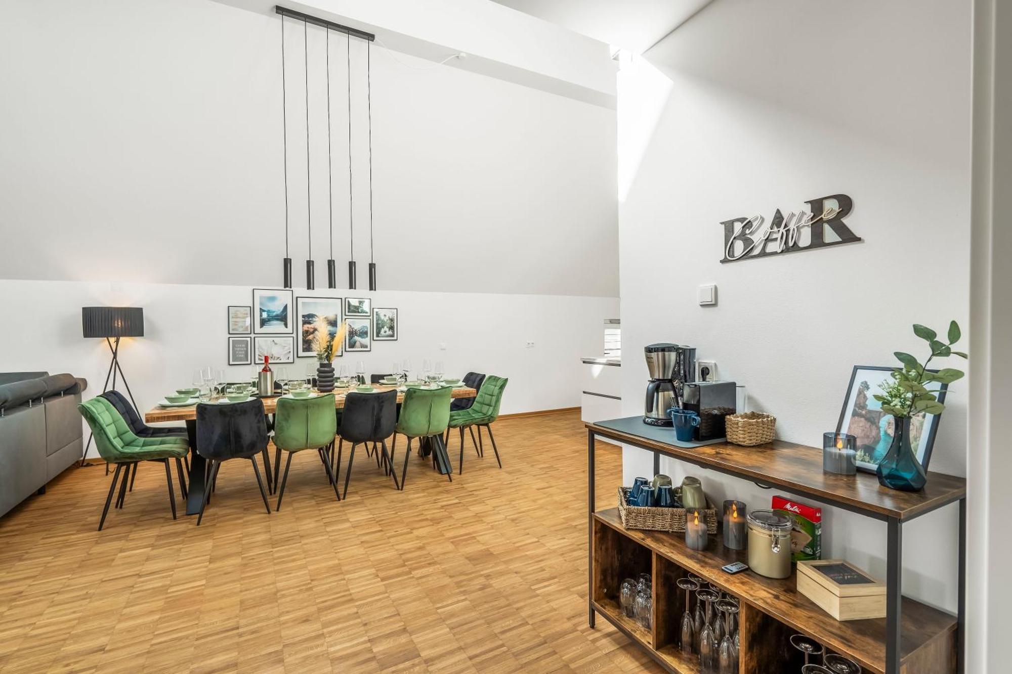 Dnd Design Loft I 170Qm I Parken I Balkon I Workstation I Netflix I Kaffee I Waschmaschine I Trockner I Xbox I Ausblick Lejlighed Würzburg Eksteriør billede