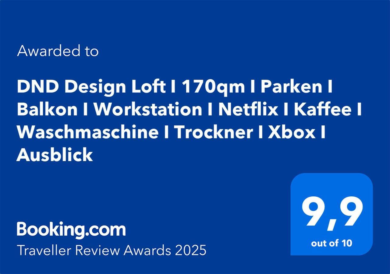 Dnd Design Loft I 170Qm I Parken I Balkon I Workstation I Netflix I Kaffee I Waschmaschine I Trockner I Xbox I Ausblick Lejlighed Würzburg Eksteriør billede
